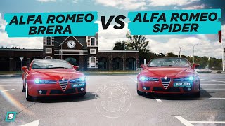 Alfa Romeo Brera VS Alfa Romeo Spider