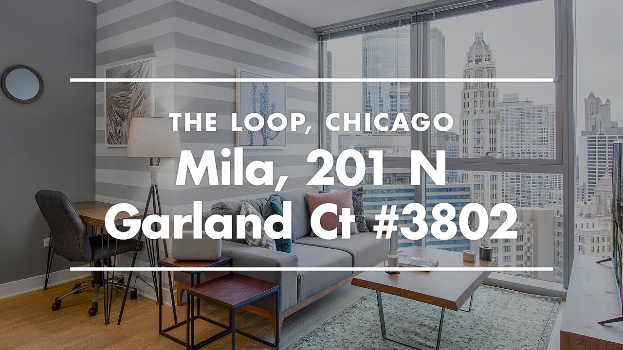 Chicago Apartment Tour Mila Furnished Apartment in The Loop Chicago