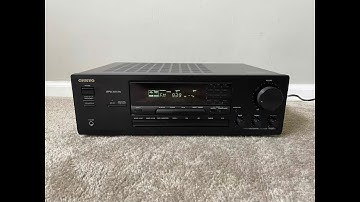 How to Factory Reset Onkyo TX-8511 Home Stereo Audio AM FM Receiver