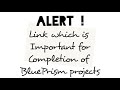 IMPORTANT ! Link which is used to work Easily on BluePrism Project works #klu #blueprism #project