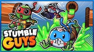 IT'S TMNT TIME ON STUMBLE GUYS! (W/ Cartoonz & Terroriser)