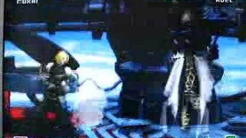 KOF 2003 Gameplay Footage featuring Mukai and Adel