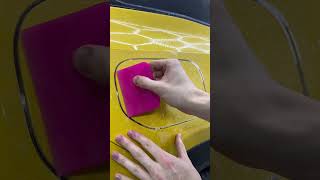 Fuel door PPF install