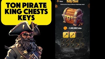Ton Pirate Kings Daily Chest keys 25 October & 26 October | pirate kings daily combo