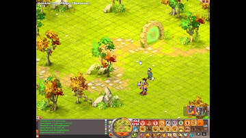 Dofus Hooked 194  int iop vs Immature 199 str iop fight 1