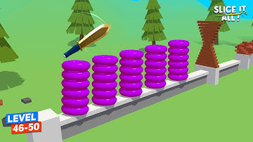 Slice It All (Level 46-50) Android Gameplay
