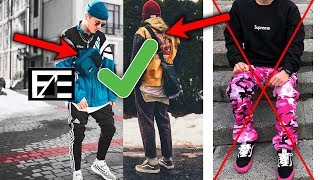 How to PROPERLY STYLE COLORED CLOTHING (STREETWEAR)