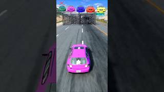 Big Car vs Small Car – Ultimate Challenge! Mcqueen 😱 #Shorts