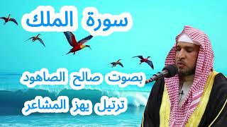 سورة الملك بصوت صالح الصاهود  ترتيل يهز المشاعر