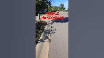 Run 117 of 365 Consecutive 5Ks!! #running #5K #exercise #barefoot