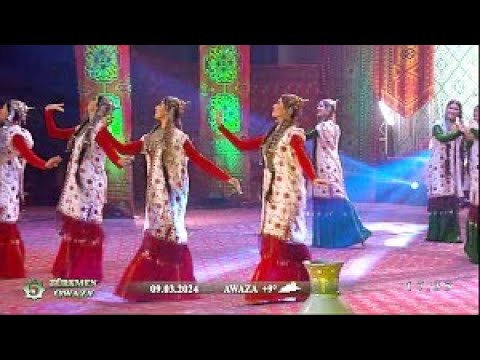 ''Meňli'' tans topary (2024.03.09 - Turkmen оwazy) (AI, 1080p)