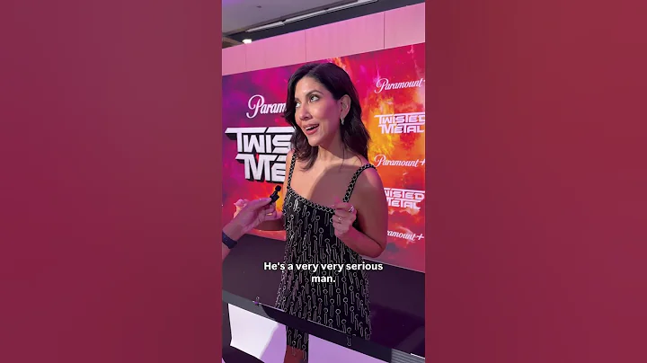 #StephanieBeatriz almost killed #AnthonyMackie on #TwistedMetal set #captainamerica #marvel #vaggie