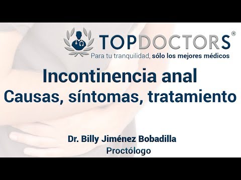 Vídeo: Incontinencia Fecal: Tratamiento, Causas