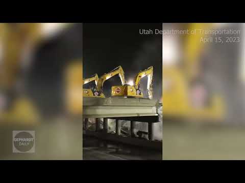 UDOT releases time-lapse video of bridge demolition