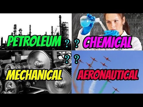 Het is goedkoop Collega Geneeskunde PETROLEUM ENGINEERING || CHEMICAL ENGINEERING || AERONAUTICAL ENGINEERING  || MECHANICAL ENGINEERING - YouTube