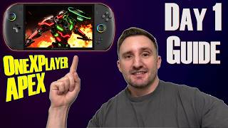 OneXPlayer APEX - Day 1 Setup Guide !! screenshot 5