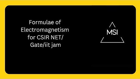 EMT formulae for CSIR NET/Gate/iit jam #electromagnetic #gauss #notes #modernphysics #phyiscs #gate