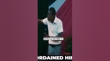 THE OLD VIDEO OF APOSTLE AROME PRAYING TO GOD TO GIVE HIM A CHANCE AND HE WILL NOT DISAPPOINT HIM