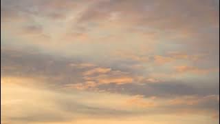 Background Video Langit Senja dan Awan Bergerak | Sunset Sky