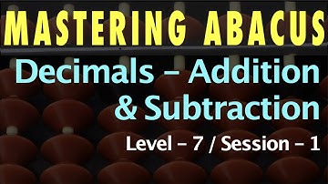 Decimals - Addition & Subtraction