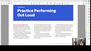 Practice Performing Out Loud