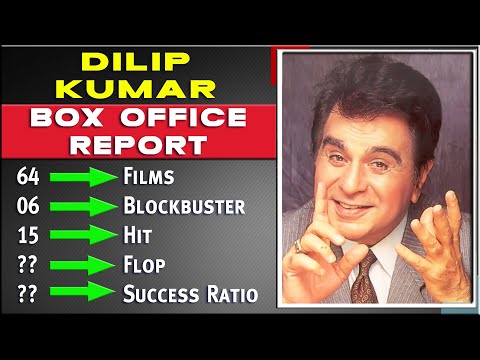 Dilip Kumar All Movies List, Hit and Flop Box Office Collection Analysis, Success Ratio, \u0026 Records.