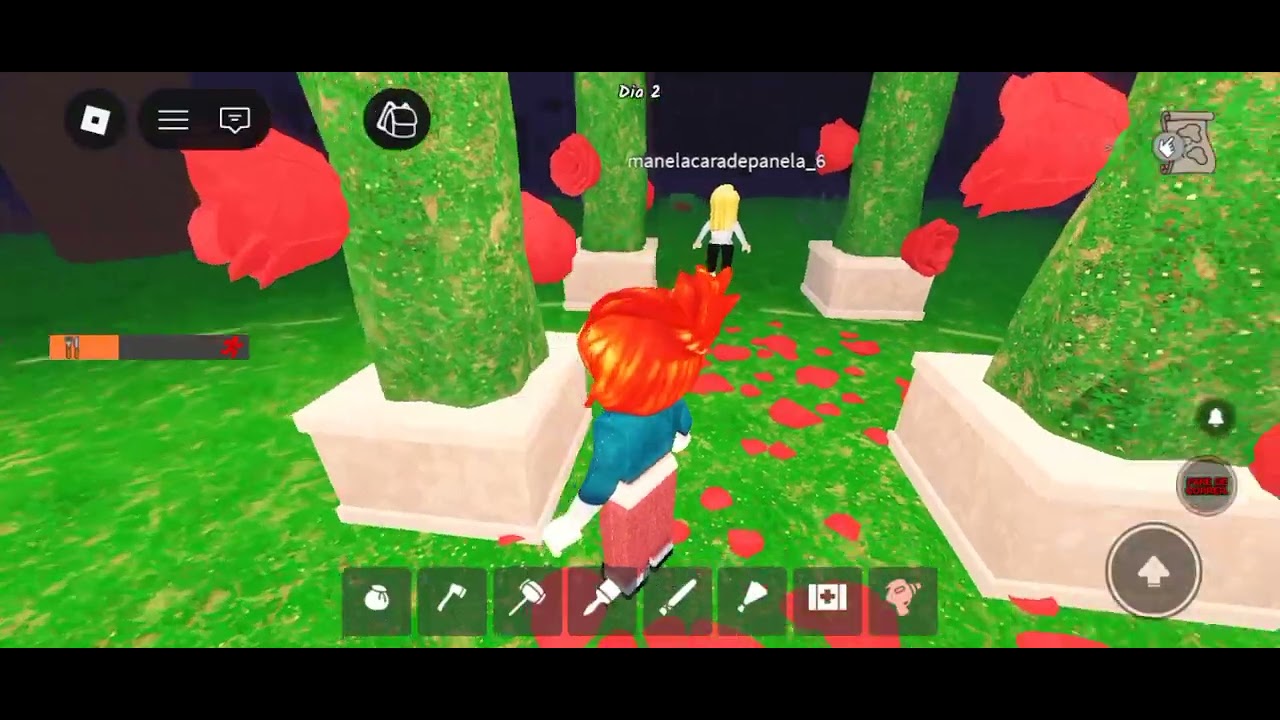 Dando flores para os personagens de 99 noites! ||nova atualização ||