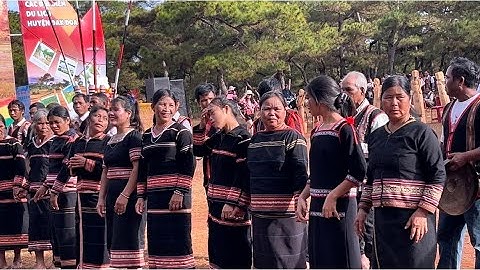 Đội cồng chiêng xã Trang huyện Đăk Đoa 2024