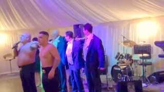Stavros Flatley at Eric and Pam's  Wedding 18th Sept 2015