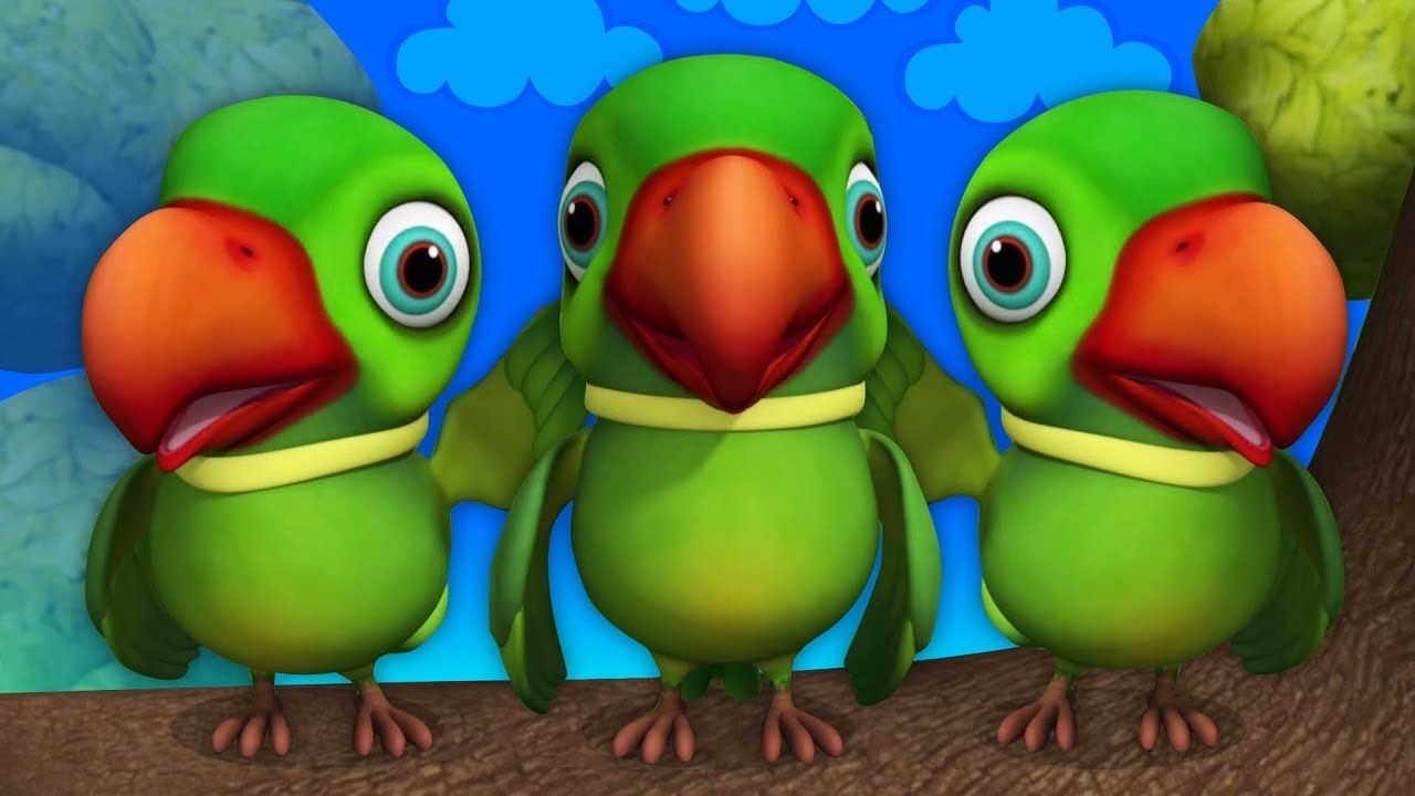 मैं तोता मैं तोता | Main Tota Main Tota | Beautiful Parrot Song | Hindi Balgeet | NooNoo Kids