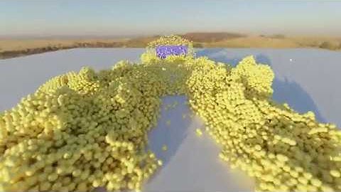 Blender molecular add-on test cam 2