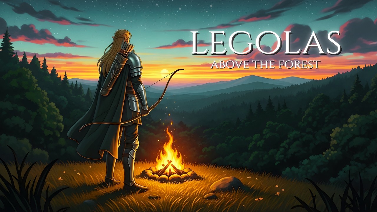 Elven Music for Study & Serenity | Legolas Above the Forest