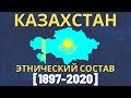 Казахстан. Этнический состав (1897-2020) [ENG SUB]