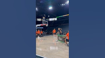 Competed in the WNBA 3 point contest!