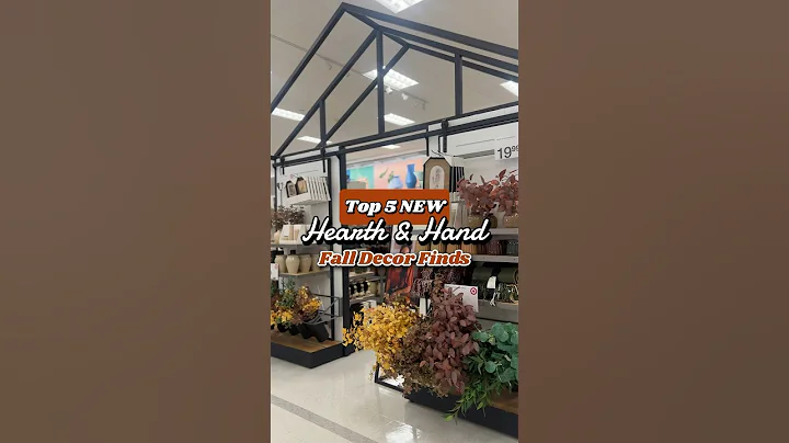 TOP 5 NEW Hearth and Hand Fall Decor Finds 🍂🎃 2024 Fall Decor Finds | Target Fall Decorations