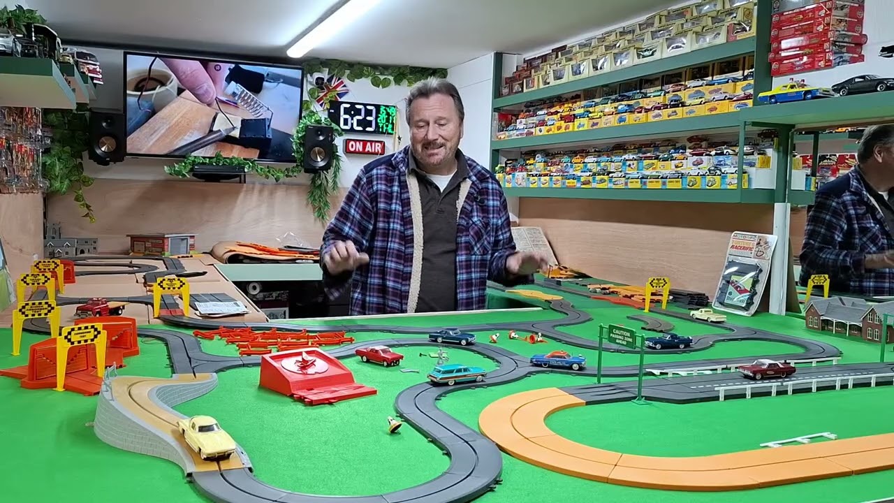 A look at Motorific before the  Hornby Track is laid.