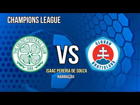 Celtic x Slovan | Ao Vivo | Champions League 24/25 | Fase de Grupos | Narração | 18/09/2024 | hqdefault
