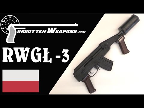 RWGŁ-3: Poland's Riot Squad AK-Based Tear Gas Launcher