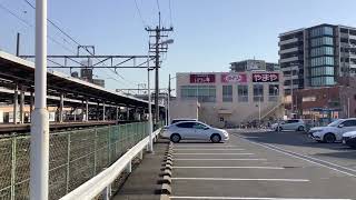 117系T1編成団体列車大阪倉敷日帰りの旅茨木駅通過。往路。