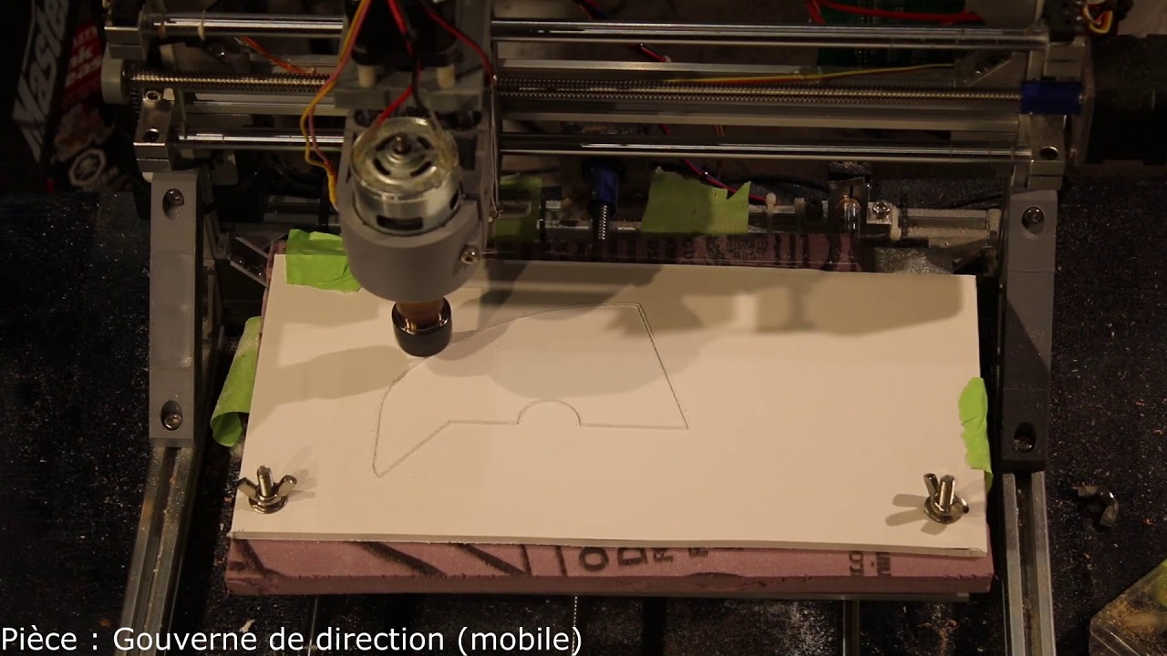 Video fabrication des pièces complexes de mon avion