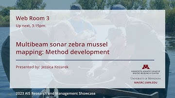 Web Room 3: Multibeam sonar zebra mussel mapping: Method development