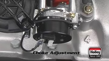 Holley Carburetor Choke Adjustment Tips