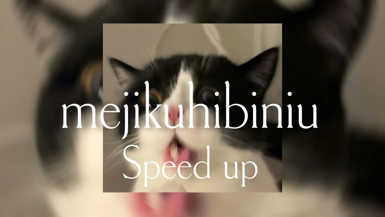 Mejikuhibiniu - Tenxi, suisei & Jemsii || (Speed up)