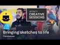 Bringing sketches to life in Affinity Designer and Photo with Frankentoon