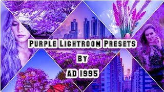 Purple Lightroom presets free dng file download | Lightroom presets 2020 #lightroom #preset screenshot 5