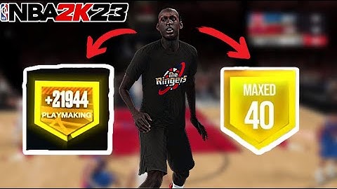 How to MAX OUT ALL Playmaking Badges in NBA 2K23 (MYCAREER Method)