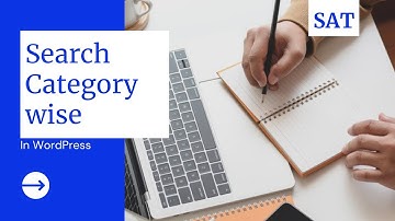 How to Search By Category in WordPress | WordPress 2021