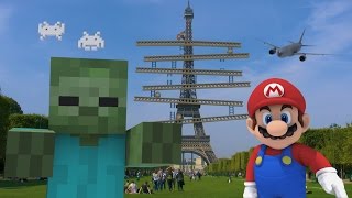 Minecraft and Mario Take Over The World by FilmDice 531,893 views 7 years ago 3 minutes, 15 seconds