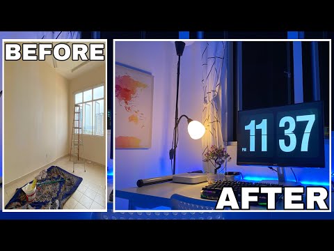 Extreme Makeover Bilik Bujang & Rumah Flat 🔥 Minimalist Style