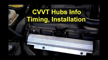 CVVT and VVT hub, timing, installation, adjustment, how to install, etc. Volvo cams - VOTD